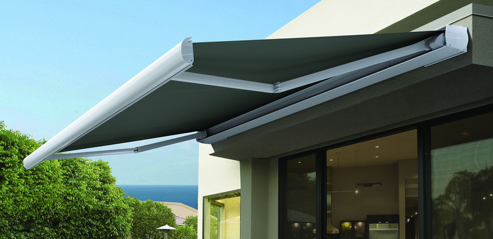 folding arm awnings 